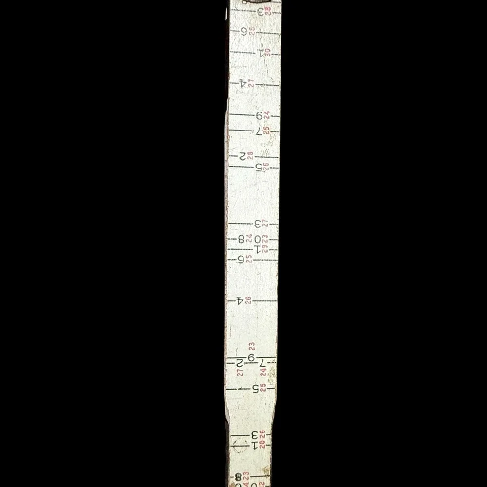 Lufkin 6' Wood Folding Brick Mason's Rule Measure 72